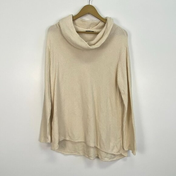 Margaret Winters Cream Cowl Neck Knit Sweater - Picture 2 of 12